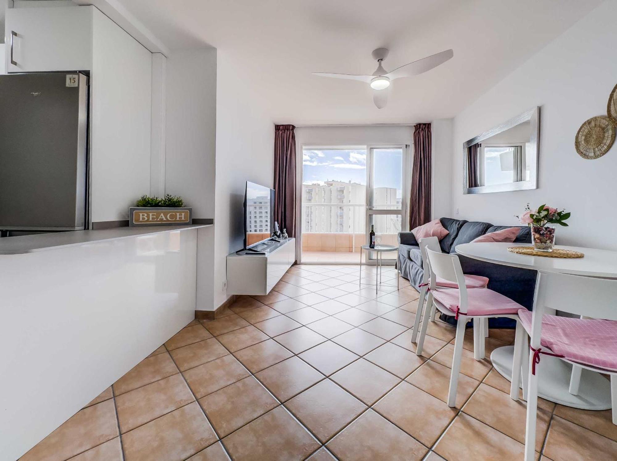 Puerto Marina, Apartamento Frente Al Mar 贝纳尔马德纳 外观 照片