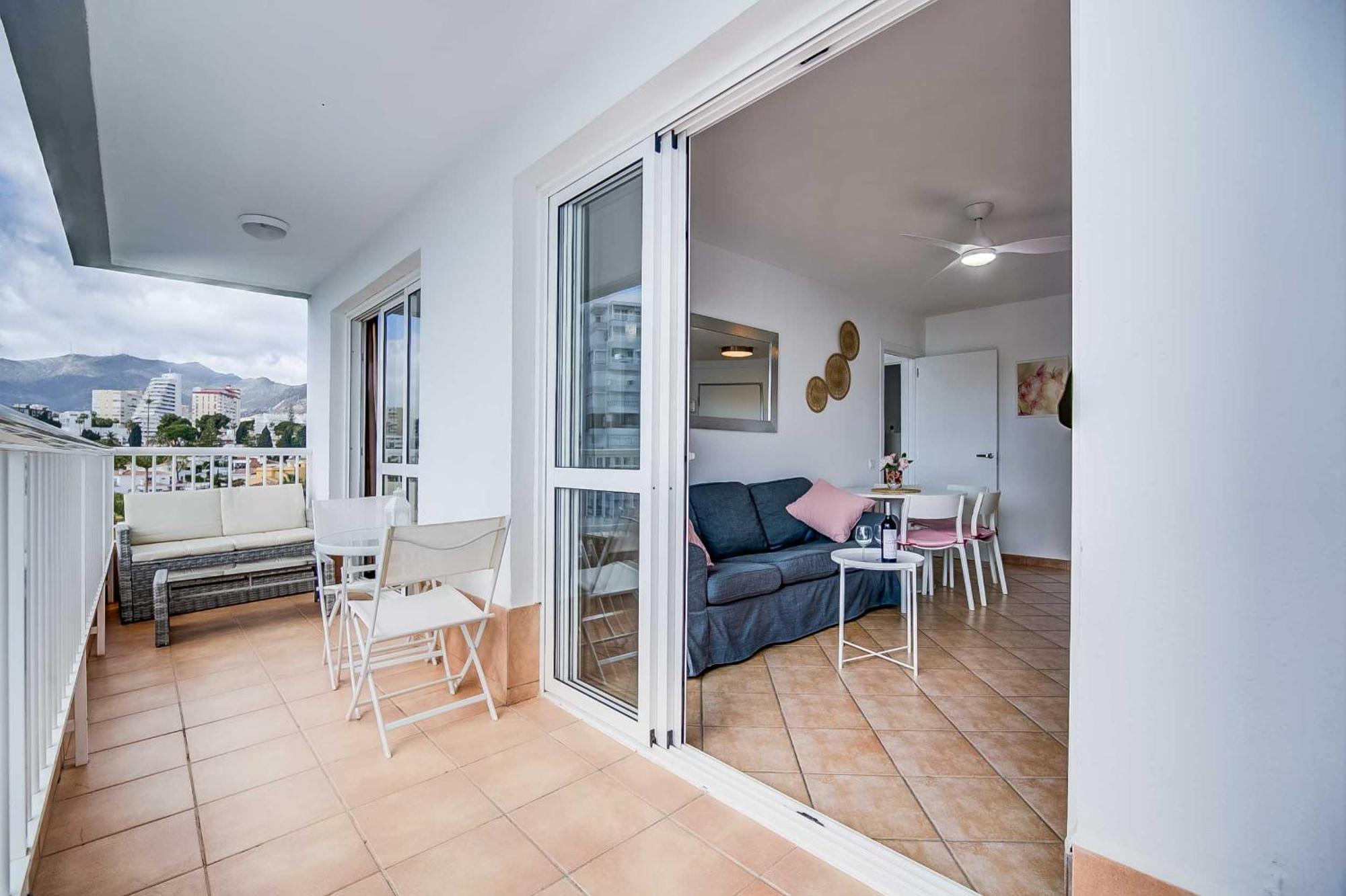 Puerto Marina, Apartamento Frente Al Mar 贝纳尔马德纳 外观 照片